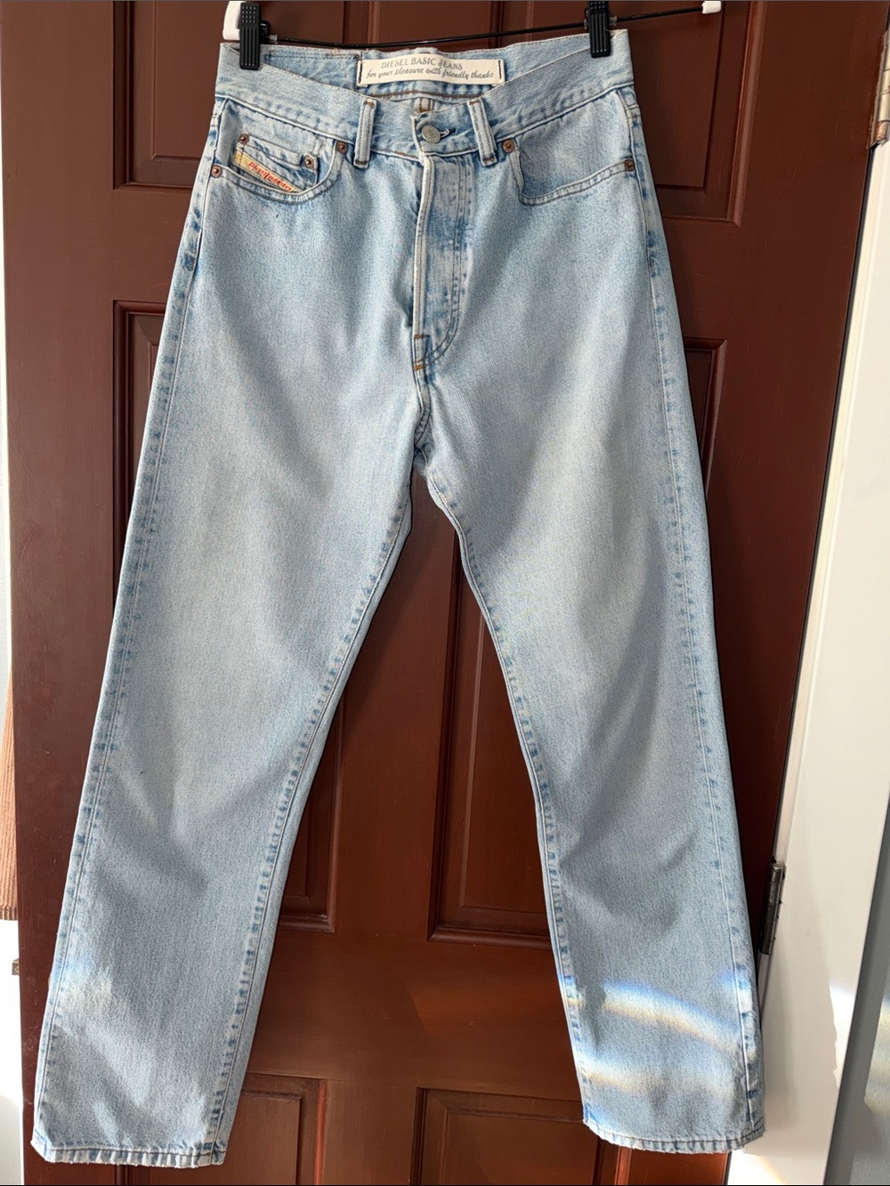 Diesel Light Blue Relaxed Fit Men’s Jeans